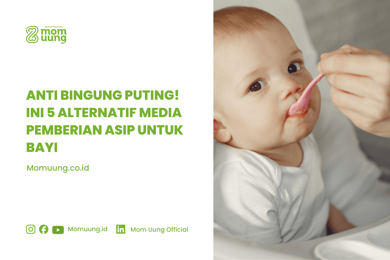 Anti Bingung Puting! Ini 4 Alternatif Media Pemberian ASIP untuk Bayi