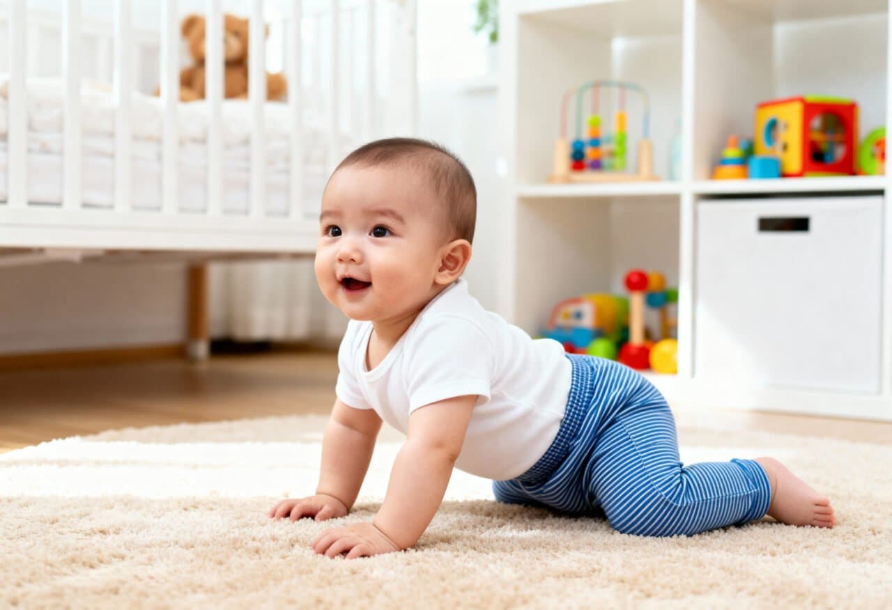 4 Aktivitas untuk Menguatkan Otot Bayi Sebelum Merangkak